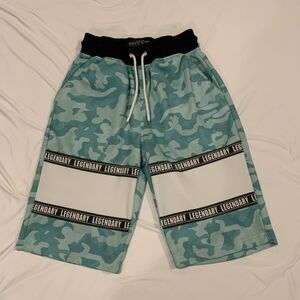 Men Switch Remarkable Legendary Camo Drawstring Shorts M Casual AthleticWear